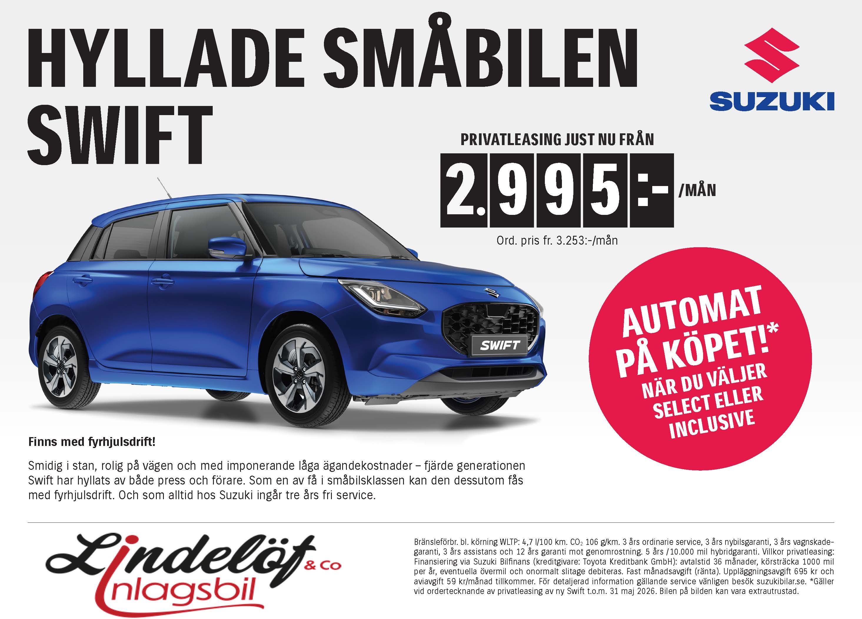 Suzuki Swift Privatleasing