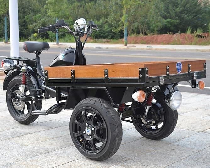 MGB El moped flak Elektrisk Flakmoped klass 1 45 km/h