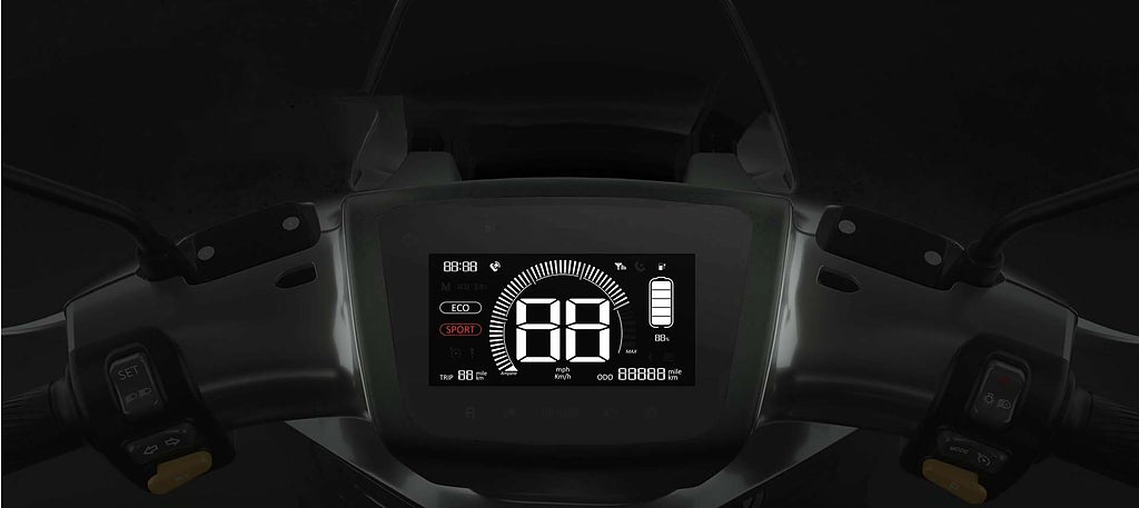 YADEA C1S Matt Svart