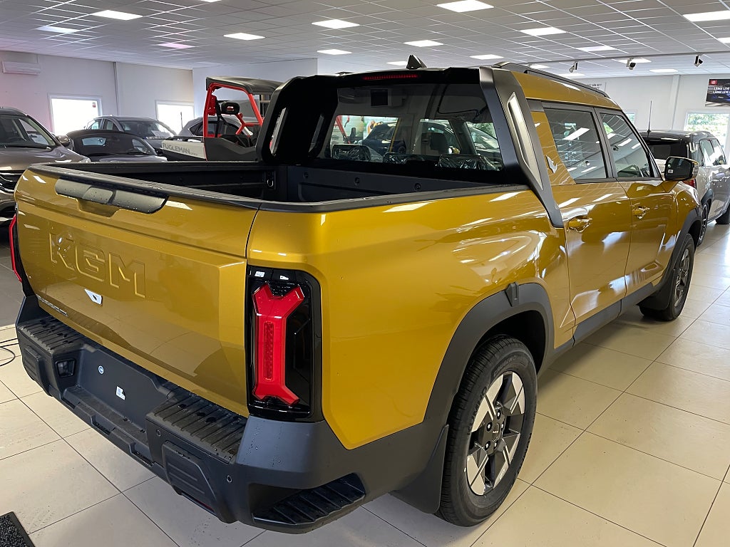 KGM Musso EV 100 % elektrisk pickup med 4x4 237hk 379km skatt 360kr