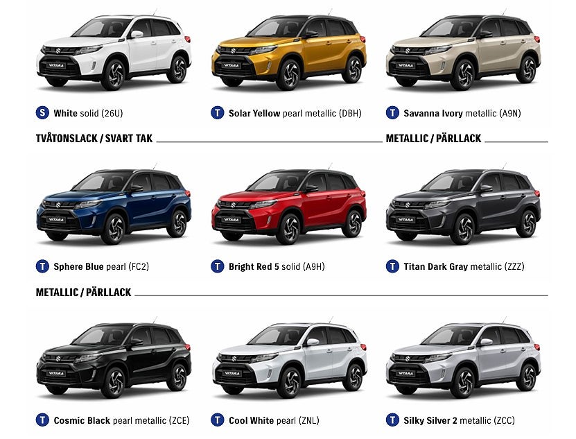 Suzuki Vitara 1.4T Hybrid Base MC